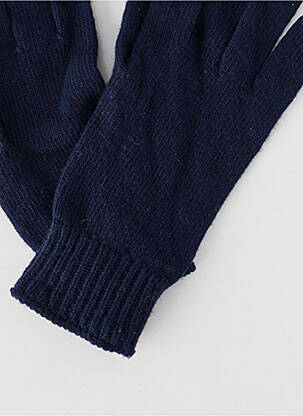 Gants bleu MAX MARA unisexe