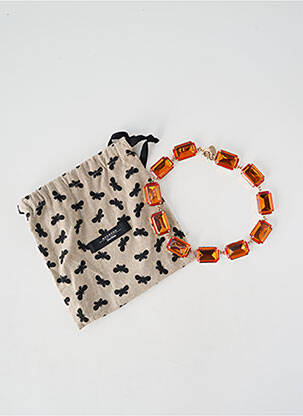 Collier orange WEEKEND MAXMARA femme