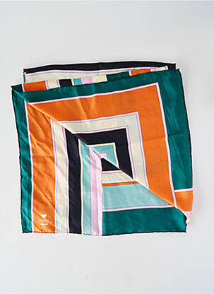 Foulard effet matière satinée vert WEEKEND MAXMARA femme