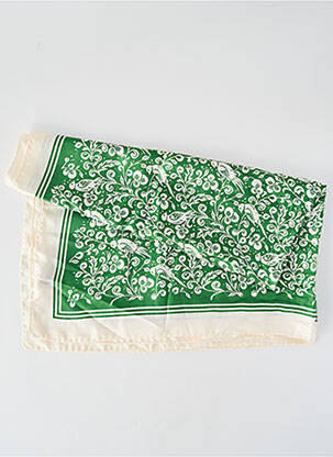 Foulard effet matière satinée vert WEEKEND MAXMARA femme