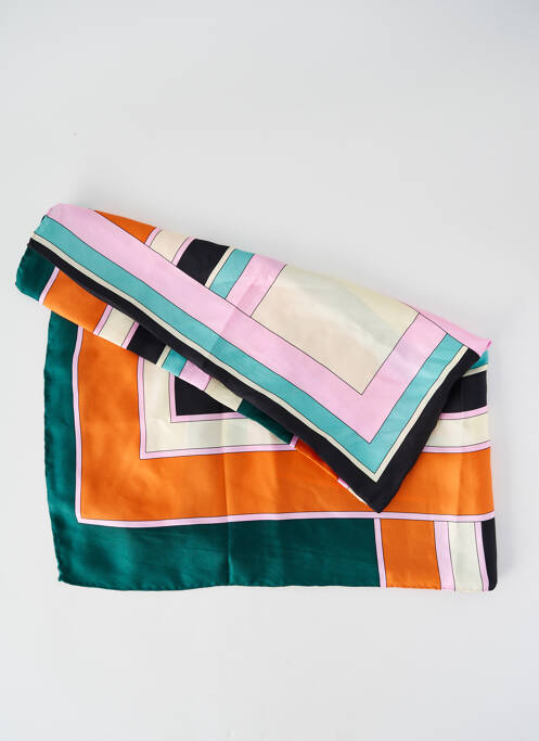 Foulard effet matière satinée vert WEEKEND MAXMARA femme