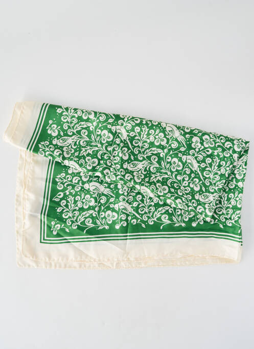 Foulard effet matière satinée vert WEEKEND MAXMARA femme