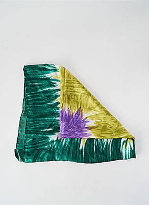 Foulard effet matière satinée vert WEEKEND MAXMARA femme