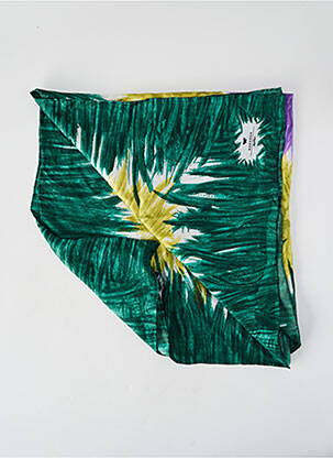 Foulard effet matière satinée vert WEEKEND MAXMARA femme