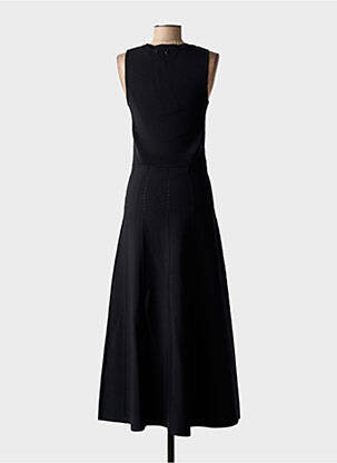 Robe longue sans manche sans manche noir LOLA CASADEMUNT femme