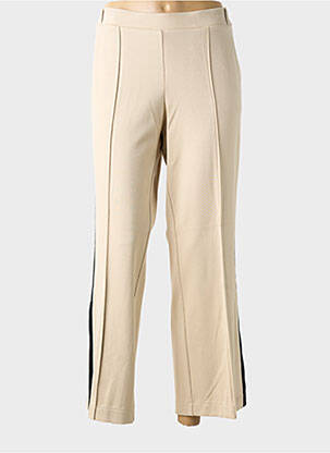 Pantalon 7/8 stretch taille basse beige VILAGALLO femme