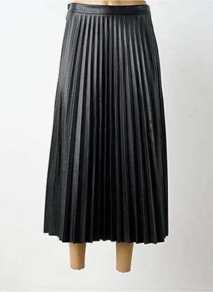 Jupe longue noir LEO & UGO femme
