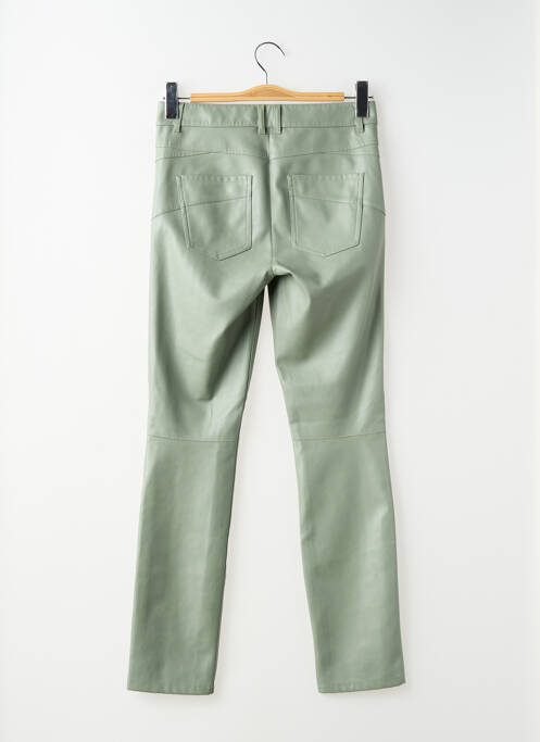 Pantalon 7/8 fermeture zippée sous rabat boutonné taille normale vert MARC AUREL femme