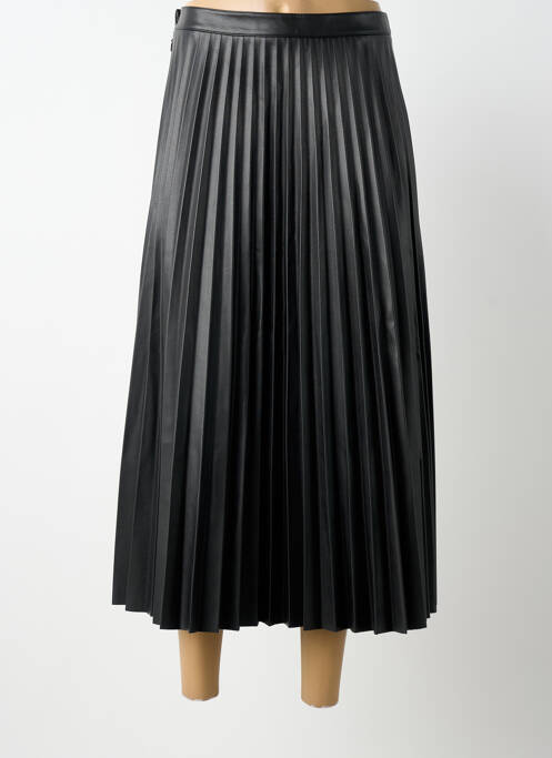 Jupe longue noir LEO & UGO femme