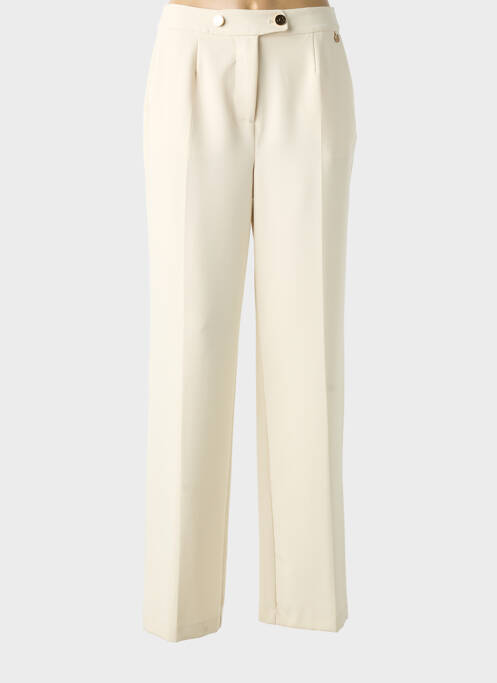 Pantalon droit beige LOLA CASADEMUNT femme
