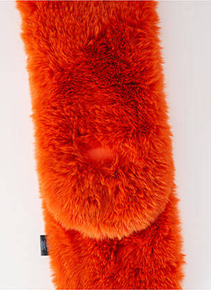Echarpe orange LOLA CASADEMUNT femme