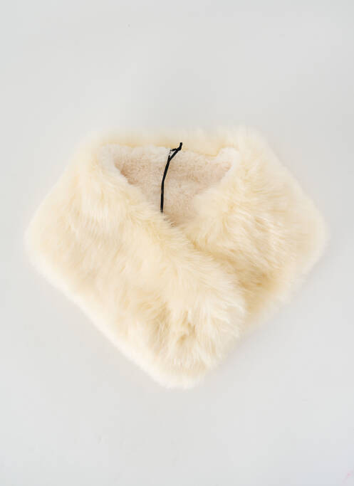 Echarpe fourrure synthétique beige LUI JO femme