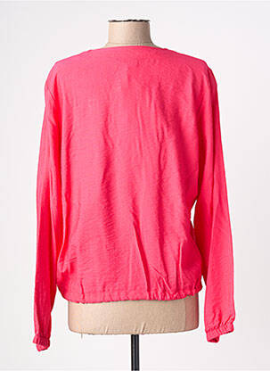 Veste casual col rond rose JOY OF LIFE femme