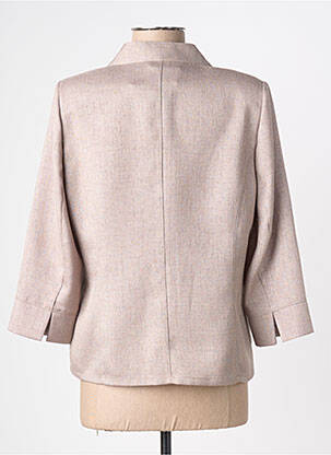 Veste casual coupe cintrée beige SOMMERMANN femme