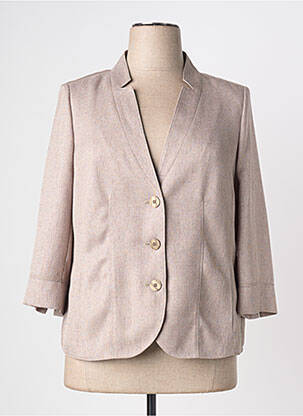 Blazer coupe cintrée marron SOMMERMANN femme