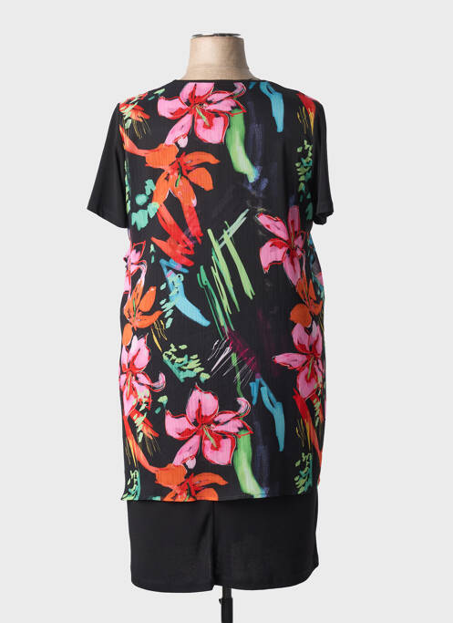 Robe mi-longue noir GREGORY PAT femme