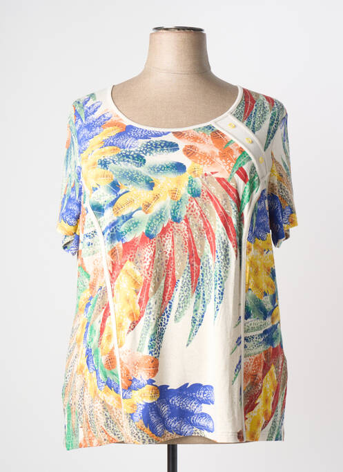 T-shirt beige FRANCE RIVOIRE femme