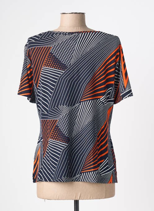 T-shirt bleu FRANCE RIVOIRE femme