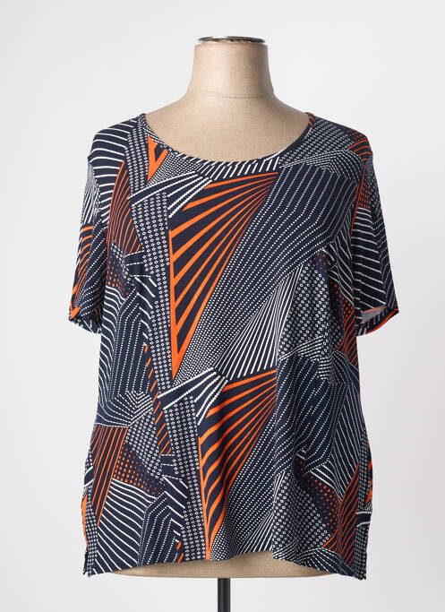 T-shirt bleu FRANCE RIVOIRE femme