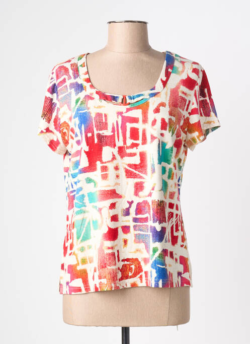 T-shirt rouge FRANCE RIVOIRE femme