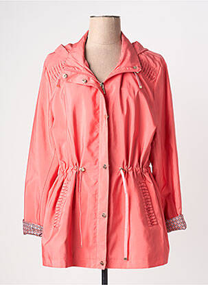 Imperméable poches a capuche rose BOCA BOKA femme