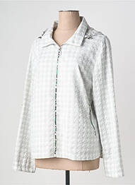 Coupe-vent poches a capuche gris REVER MILE femme