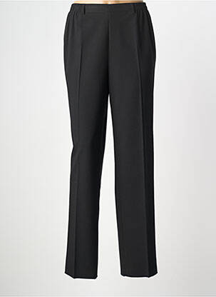 Pantalon droit coupe droite taille basse noir KARTING femme