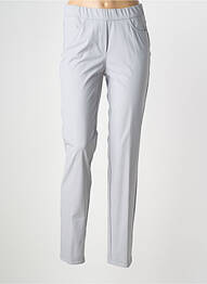 Pantalon slim taille élastique taille normale gris STARK femme