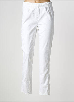 Jegging tissage denim taille normale blanc FRANK WALDER femme