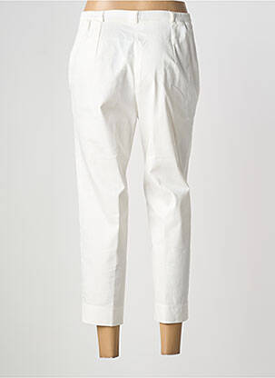 Pantalon 7/8 taille à pinces taille normale beige CHRISTIAN MARRY femme