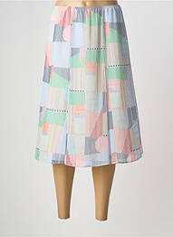 Jupe mi-longue taille normale bleu SOMMERMANN femme