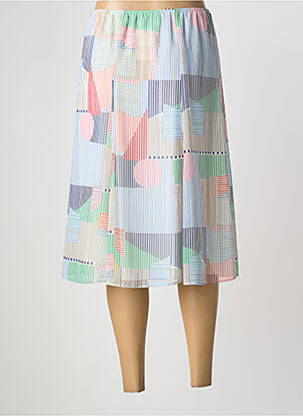 Jupe mi-longue taille normale bleu SOMMERMANN femme