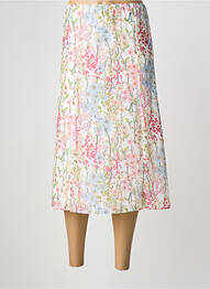 Jupe mi-longue doublure rose SOMMERMANN femme