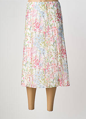 Jupe mi-longue doublure rose SOMMERMANN femme