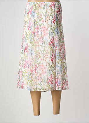 Jupe mi-longue doublure rose SOMMERMANN femme