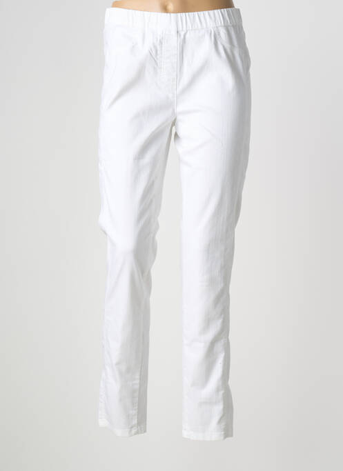 Jegging tissage denim taille normale blanc FRANK WALDER femme