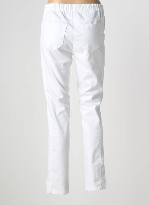 Jegging tissage denim taille normale blanc FRANK WALDER femme