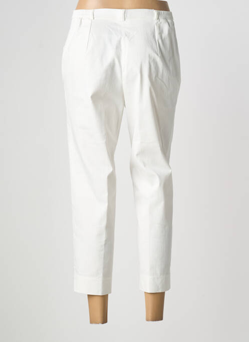 Pantalon 7/8 taille à pinces taille normale beige CHRISTIAN MARRY femme