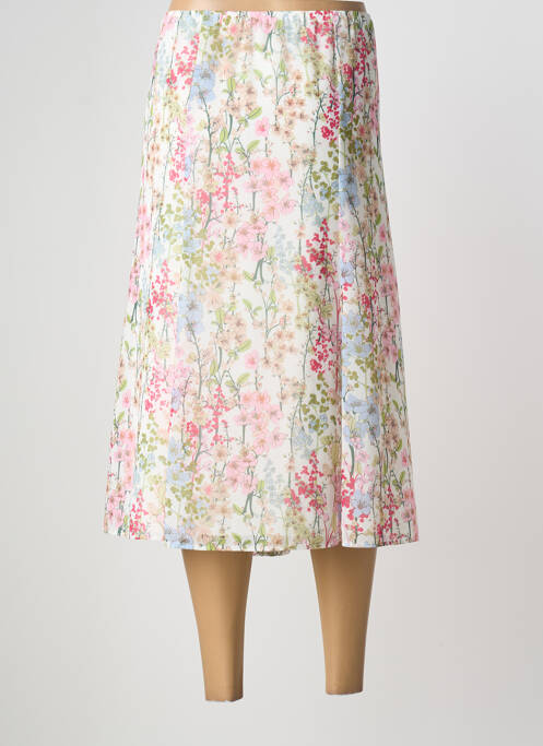 Jupe mi-longue rose SOMMERMANN femme