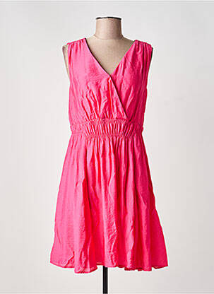 Robe courte sans manche sans manche rose C'EST BEAU LA VIE femme