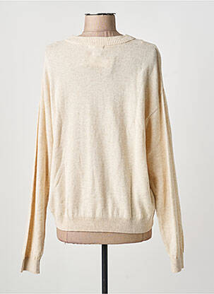 Pull stretch manches longues beige YERSE femme