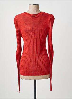 Pull stretch manches longues orange COP COPINE femme