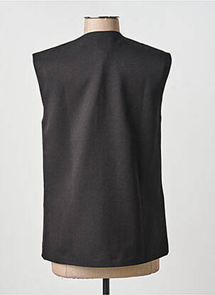 Gilet sans manche poches noir O'MER femme