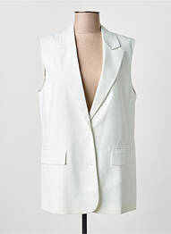 Blazer poches blanc VAN-DOS femme