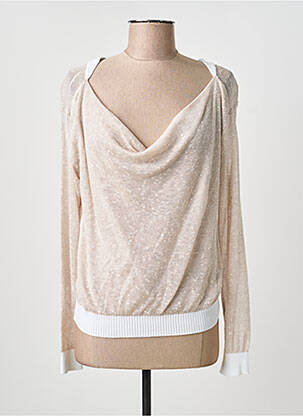 Pull stretch manches longues beige COP COPINE femme