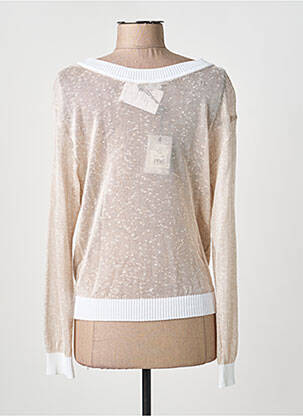 Pull stretch manches longues beige COP COPINE femme