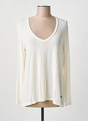 T-shirt manches longues manches longues beige PLEASE femme