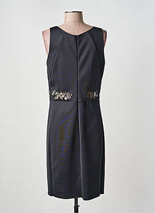 Robe mi-longue sans manche sans manche noir COP COPINE femme