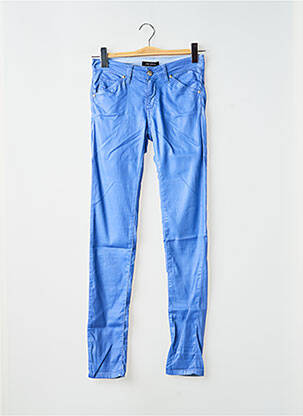 Pantalon slim taille basse taille basse bleu COP COPINE femme