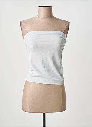 Top argent COP COPINE femme